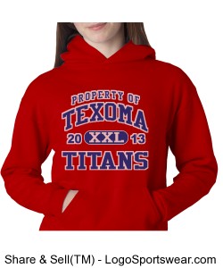 Titan Youth Pullover Hoodie Design Zoom
